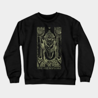 Golden Tarot - The Hierophant Crewneck Sweatshirt